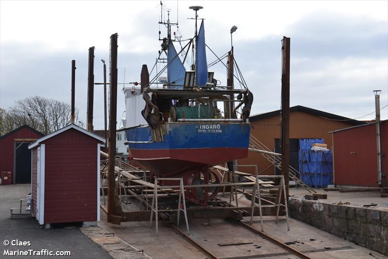 vg55 ingaroe (Fishing vessel) - IMO , MMSI 265502370, Call Sign SFB7784 under the flag of Sweden