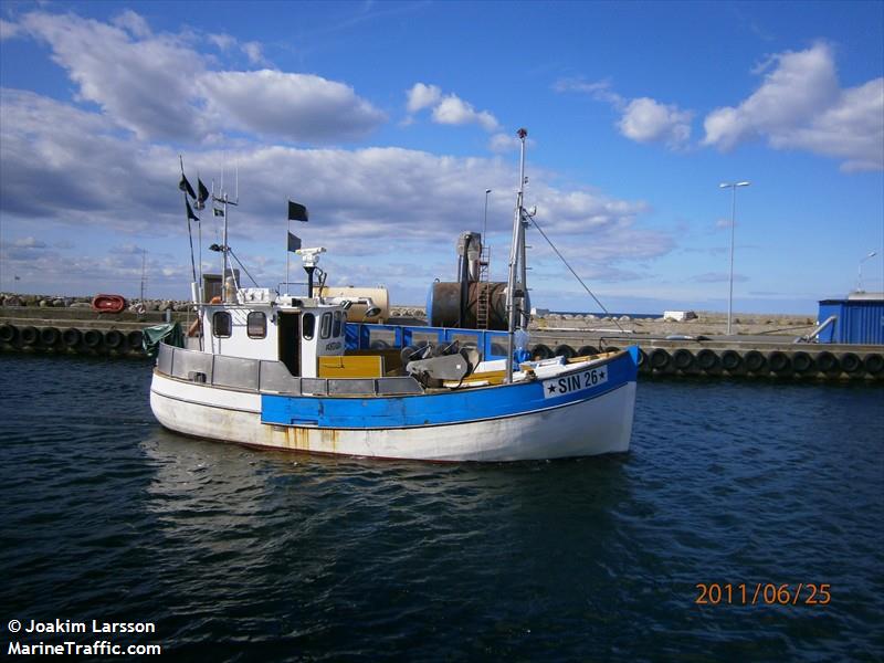 star (Fishing vessel) - IMO , MMSI 265681420, Call Sign SFB6311 under the flag of Sweden