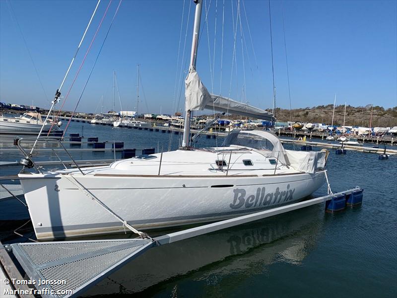 bellatrix 124 (Sailing vessel) - IMO , MMSI 265727730, Call Sign SE6768 under the flag of Sweden