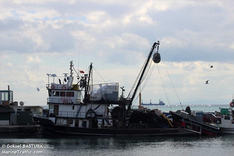 karacilar (Fishing vessel) - IMO , MMSI 271056022, Call Sign TC7807 under the flag of Turkey
