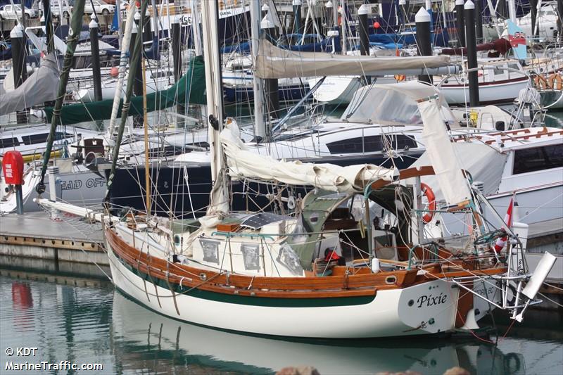 pixie (Pleasure craft) - IMO , MMSI 316036194 under the flag of Canada