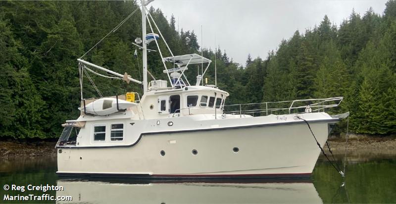 finally (Pleasure craft) - IMO , MMSI 316036812 under the flag of Canada
