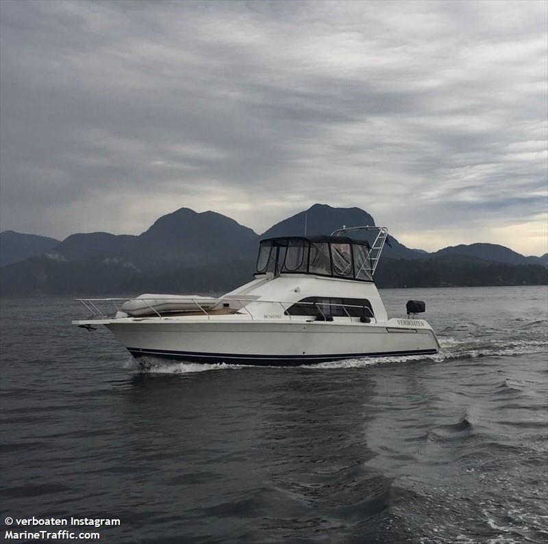 verboaten (Pleasure craft) - IMO , MMSI 316039113 under the flag of Canada