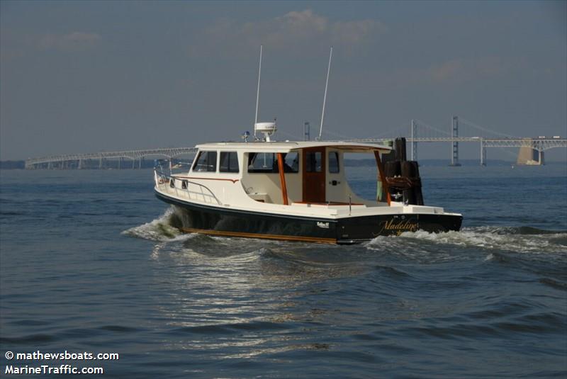 madeline (Pleasure craft) - IMO , MMSI 338248259 under the flag of USA