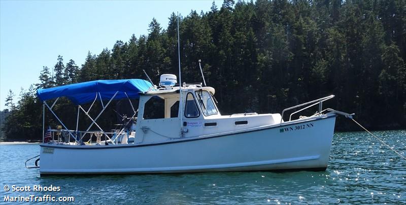 wanda june (Pleasure craft) - IMO , MMSI 338250441 under the flag of USA