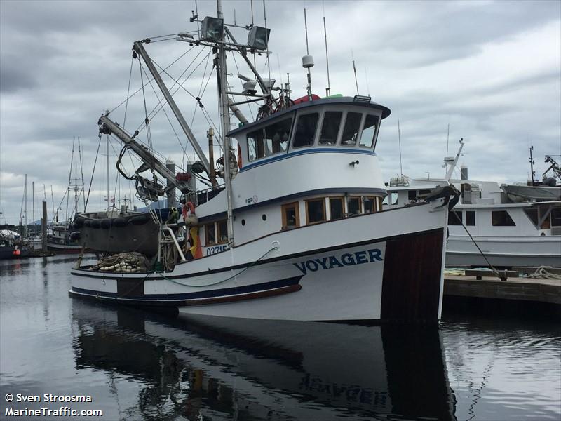 voyager (Fishing vessel) - IMO , MMSI 367408580, Call Sign WDE8706 under the flag of United States (USA)