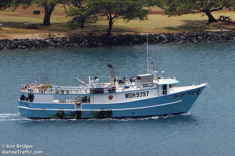 pacific dragon (Fishing vessel) - IMO , MMSI 367667630 under the flag of United States (USA)