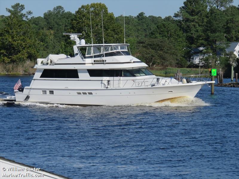 euphoria (Pleasure craft) - IMO , MMSI 368144770, Call Sign WDL5823 under the flag of United States (USA)