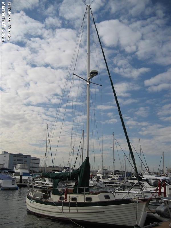 cookie (Sailing vessel) - IMO , MMSI 431003954, Call Sign COOKIE under the flag of Japan