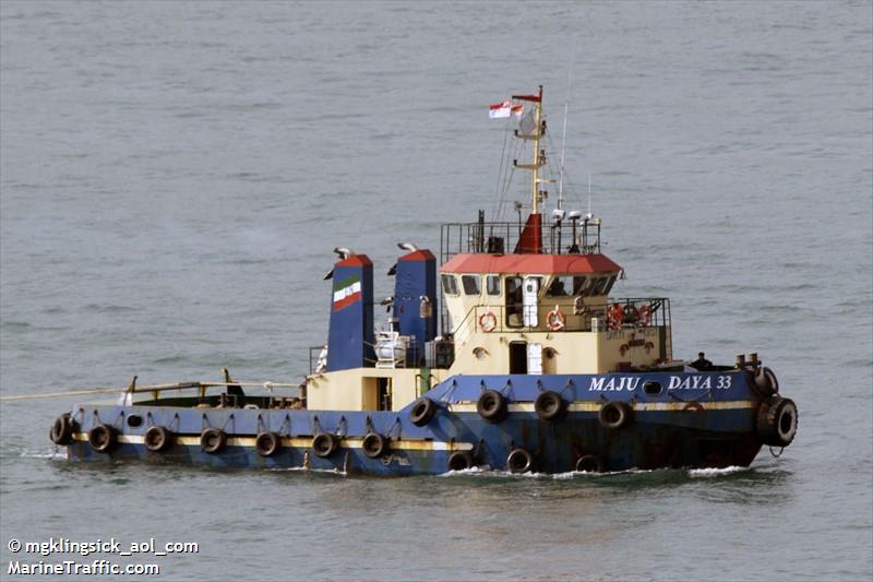 tb maju daya 33 (Tug) - IMO , MMSI 525011159 under the flag of Indonesia