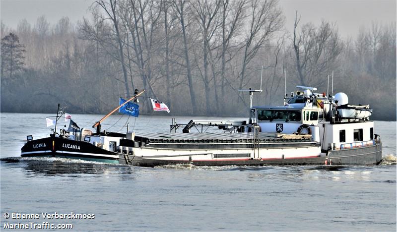 lucania (-) - IMO , MMSI 205478990, Call Sign OT4789 under the flag of Belgium