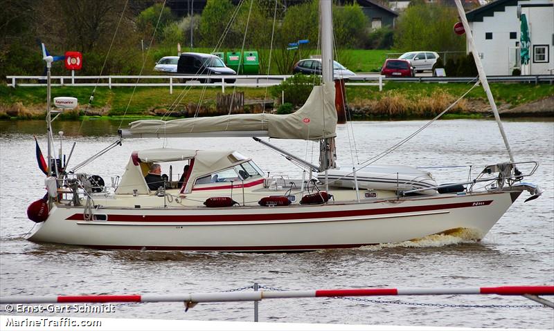 tuamea (Sailing vessel) - IMO , MMSI 211486840, Call Sign DK5378 under the flag of Germany