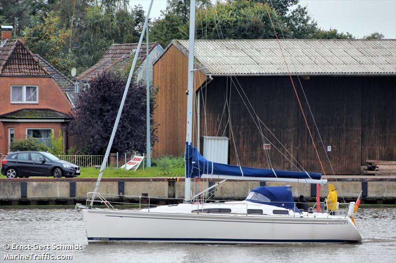 venti amica (Sailing vessel) - IMO , MMSI 211592590, Call Sign DC6699 under the flag of Germany