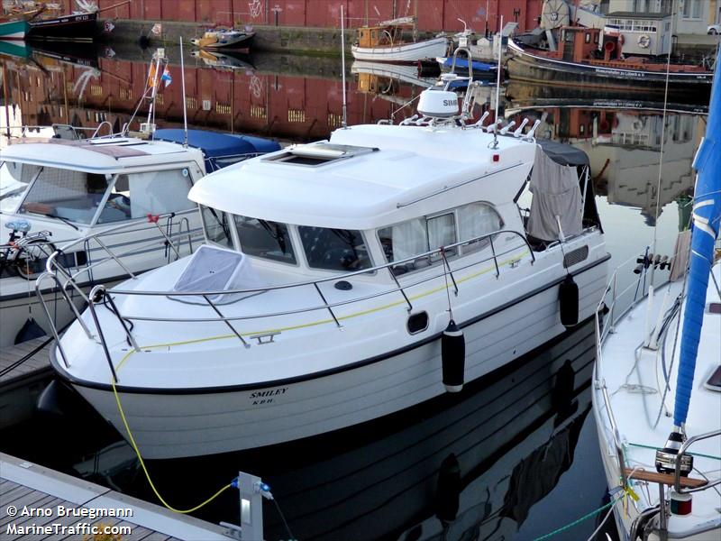 smiley (Pleasure craft) - IMO , MMSI 219016915, Call Sign XPE4217 under the flag of Denmark