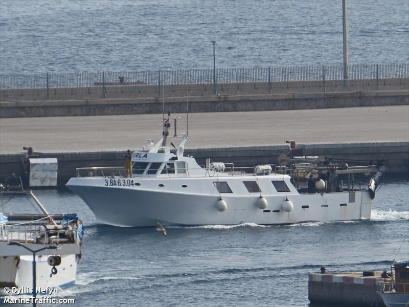 perla de palamos (Fishing vessel) - IMO , MMSI 224123370, Call Sign EA2935 under the flag of Spain