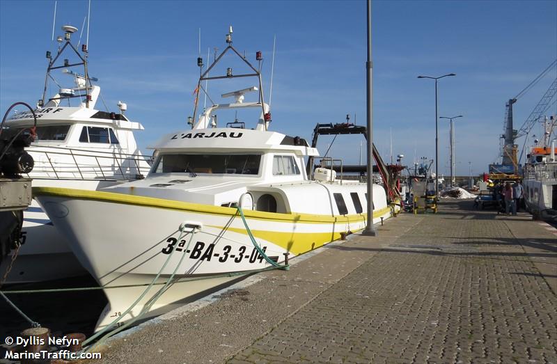 l arjau (Fishing Vessel) - IMO , MMSI 224137940, Call Sign ECHC under the flag of Spain