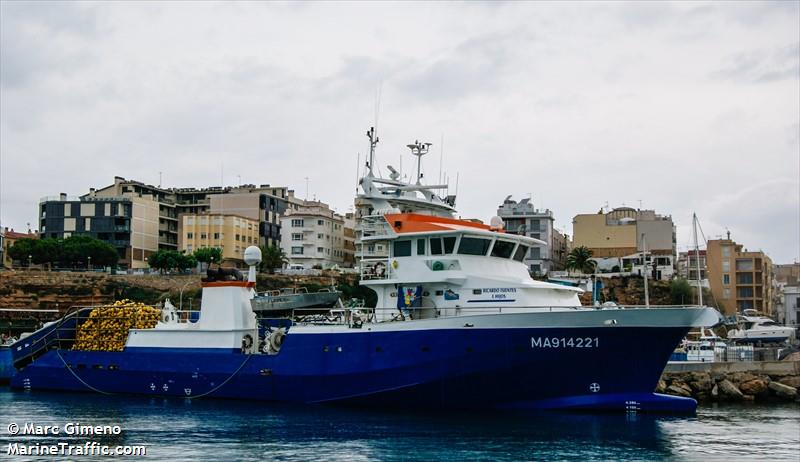 fv vent du nord ii (Fishing vessel) - IMO , MMSI 228215800, Call Sign FMEU under the flag of France