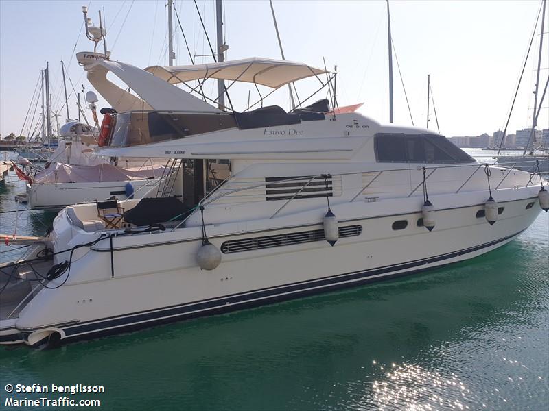 estivo due (Pleasure craft) - IMO , MMSI 229000610, Call Sign 9H9354 under the flag of Malta