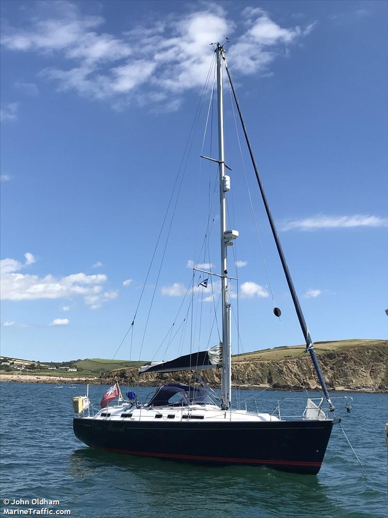 ellen marvel (Sailing vessel) - IMO , MMSI 235008232, Call Sign VSWS6 under the flag of United Kingdom (UK)