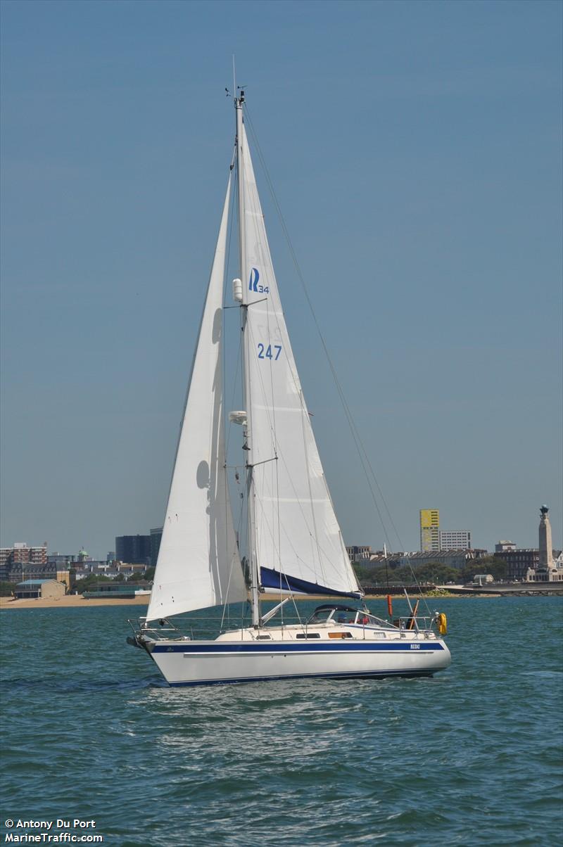 kudu (Sailing vessel) - IMO , MMSI 235027915, Call Sign MYOS6 under the flag of United Kingdom (UK)