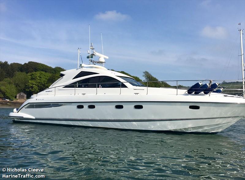 mutiny (Pleasure craft) - IMO , MMSI 235077357, Call Sign 2DAS8 under the flag of United Kingdom (UK)
