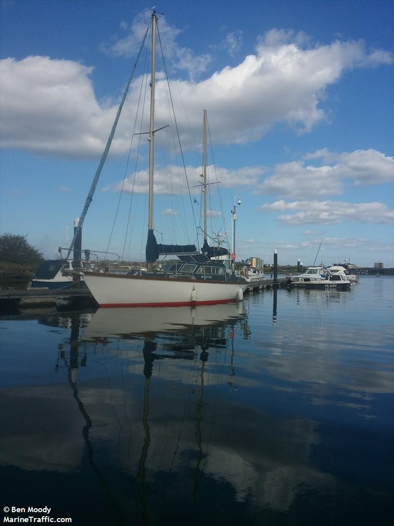 milestone (Sailing vessel) - IMO , MMSI 235116725, Call Sign 2JKQ4 under the flag of United Kingdom (UK)
