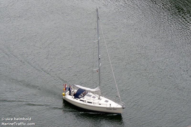 onder zeil (Pleasure craft) - IMO , MMSI 244026238, Call Sign PI6390 under the flag of Netherlands