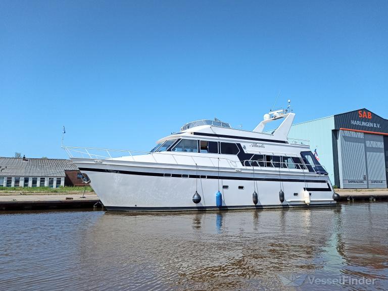 atlantis (Pleasure craft) - IMO , MMSI 244218997, Call Sign PE9799 under the flag of Netherlands
