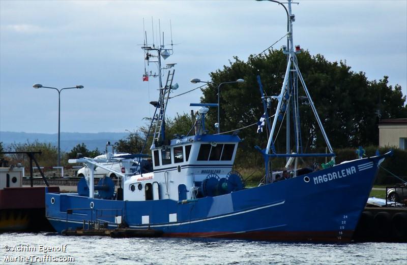 jas57 magdalena (Fishing vessel) - IMO , MMSI 261004280, Call Sign SPG2599 under the flag of Poland