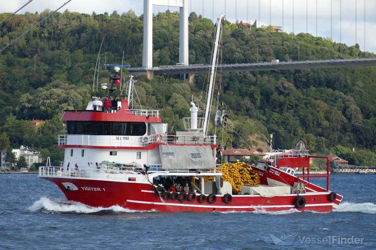 yigiter 1 (Fishing vessel) - IMO , MMSI 271072103, Call Sign TCA2095 under the flag of Turkey