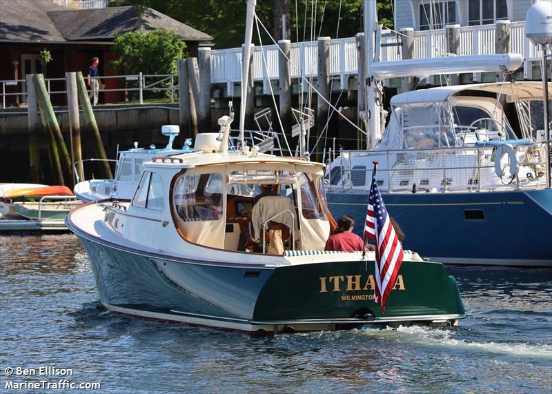 ithaca (Pleasure craft) - IMO , MMSI 338230807 under the flag of USA