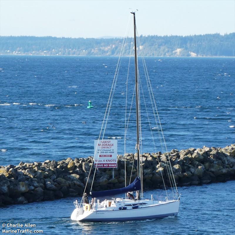 fortuna (Sailing vessel) - IMO , MMSI 338250143 under the flag of USA