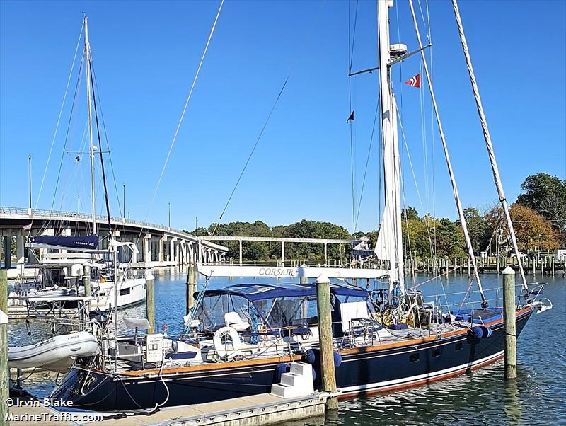 corsair (Sailing vessel) - IMO , MMSI 338886000, Call Sign WDG5588 under the flag of USA