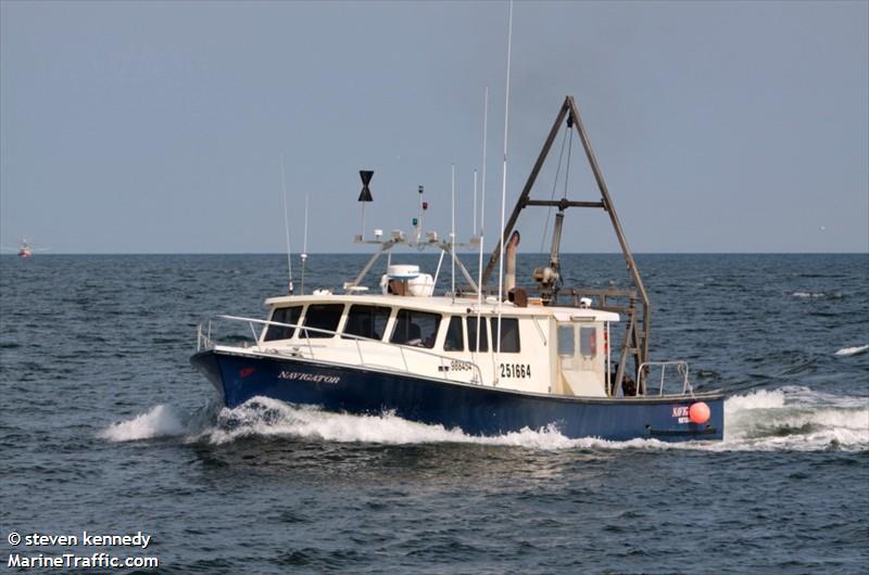 navigator (Fishing vessel) - IMO , MMSI 367056642, Call Sign WDC6460 under the flag of United States (USA)