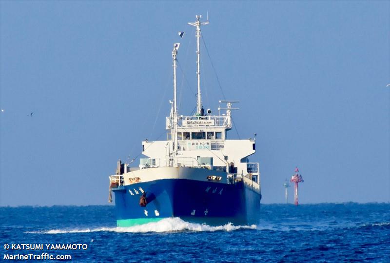 seizan maru (Cargo ship) - IMO , MMSI 431001149, Call Sign JD3025 under the flag of Japan
