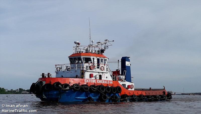 tb.entebe emerald 68 (Towing vessel (tow>200)) - IMO , MMSI 525012025, Call Sign YDA4608 under the flag of Indonesia
