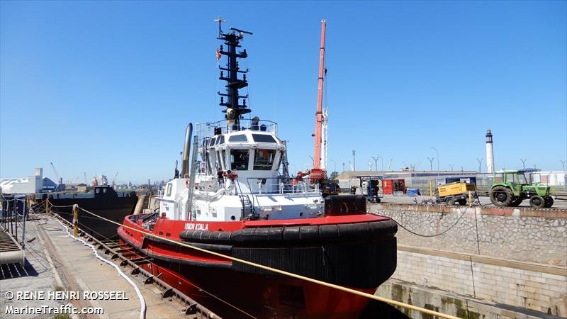 union koala (Tug) - IMO 9502714, MMSI 205546000, Call Sign ORPF under the flag of Belgium