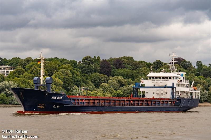 rix bay (General Cargo Ship) - IMO 9017410, MMSI 209974000, Call Sign 5BMR5 under the flag of Cyprus