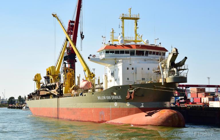 willem van oranje (Hopper Dredger) - IMO 9449065, MMSI 210621000, Call Sign 5BVU3 under the flag of Cyprus