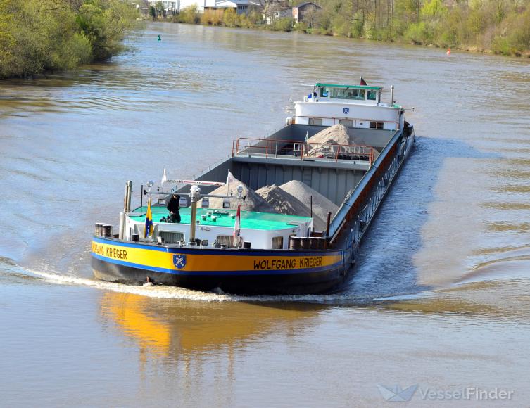 wolfgang krieger (Cargo ship) - IMO , MMSI 211476840, Call Sign DC5550 under the flag of Germany