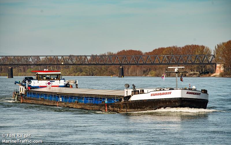 einigkeit (Cargo ship) - IMO , MMSI 211509940, Call Sign DD6781 under the flag of Germany