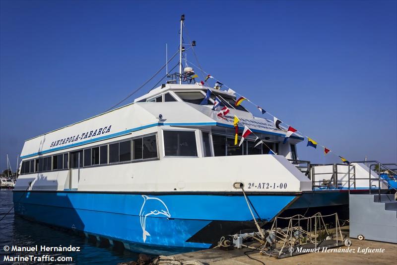 nueva tabarca (Passenger ship) - IMO , MMSI 224008170, Call Sign EATV under the flag of Spain