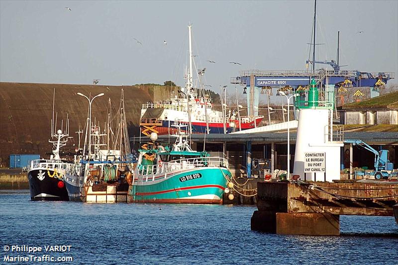 fv ptite mila (Fishing vessel) - IMO , MMSI 228240900, Call Sign FMIX under the flag of France