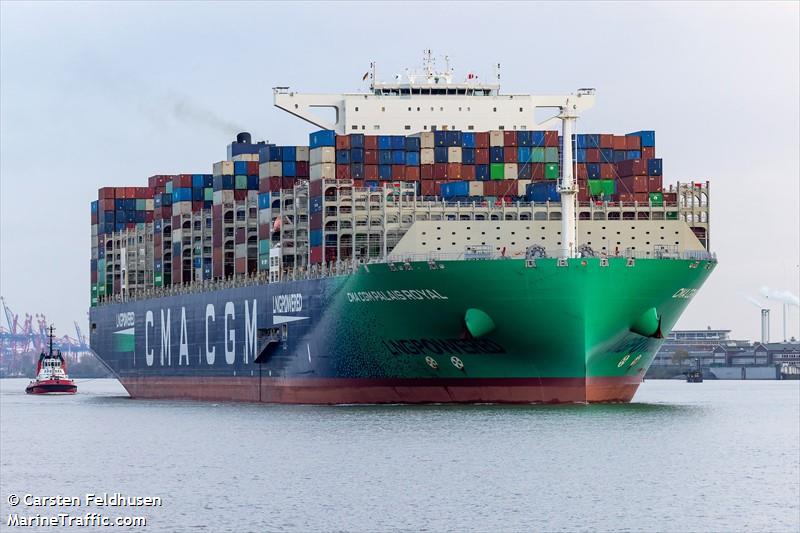 cma cgm palais royal (Container Ship) - IMO 9839181, MMSI 228394600, Call Sign FMMT under the flag of France