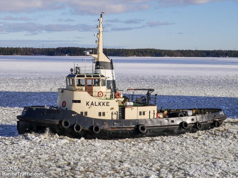 kalkke (Tug) - IMO 6524682, MMSI 230091450, Call Sign OH6222 under the flag of Finland