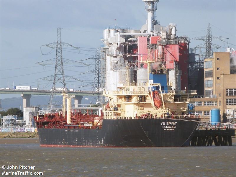 vs spirit (Chemical/Oil Products Tanker) - IMO 9339636, MMSI 232026670, Call Sign MGYF2 under the flag of United Kingdom (UK)