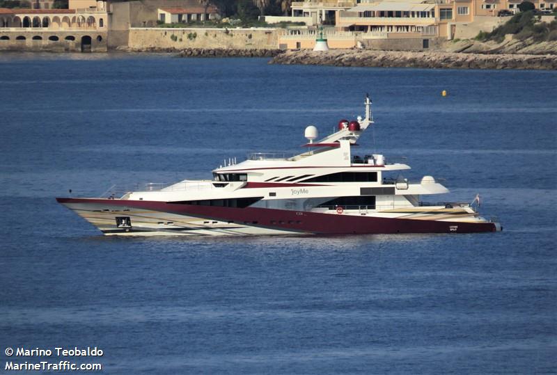 joyme (Yacht) - IMO 9579195, MMSI 238041000, Call Sign 9AA8005 under the flag of Croatia