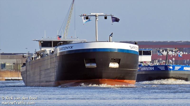 sardonyx (Tanker) - IMO , MMSI 244124317, Call Sign PE5578 under the flag of Netherlands