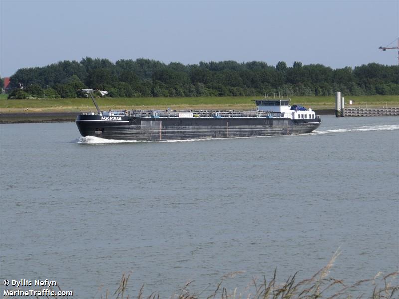 aquarheni (Tanker) - IMO , MMSI 244660497, Call Sign PB4410 under the flag of Netherlands