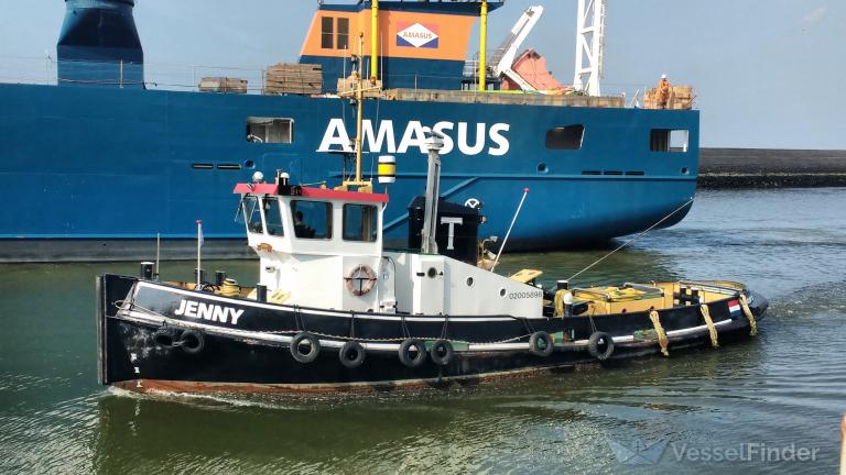 jenny (Tug) - IMO , MMSI 244700809, Call Sign PE5930 under the flag of Netherlands